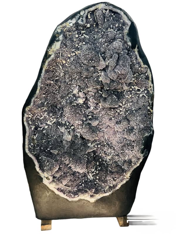 Big Amethyst with Calcites